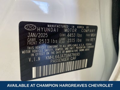 2025 Hyundai Sonata SEL