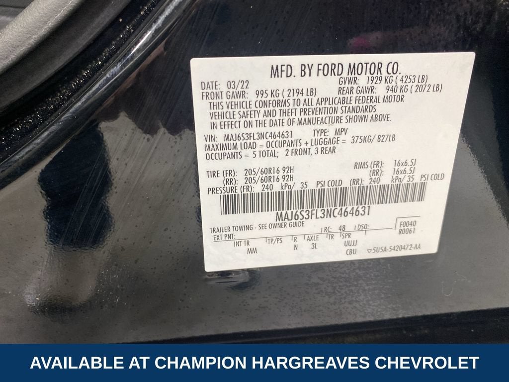 2022 Ford EcoSport S