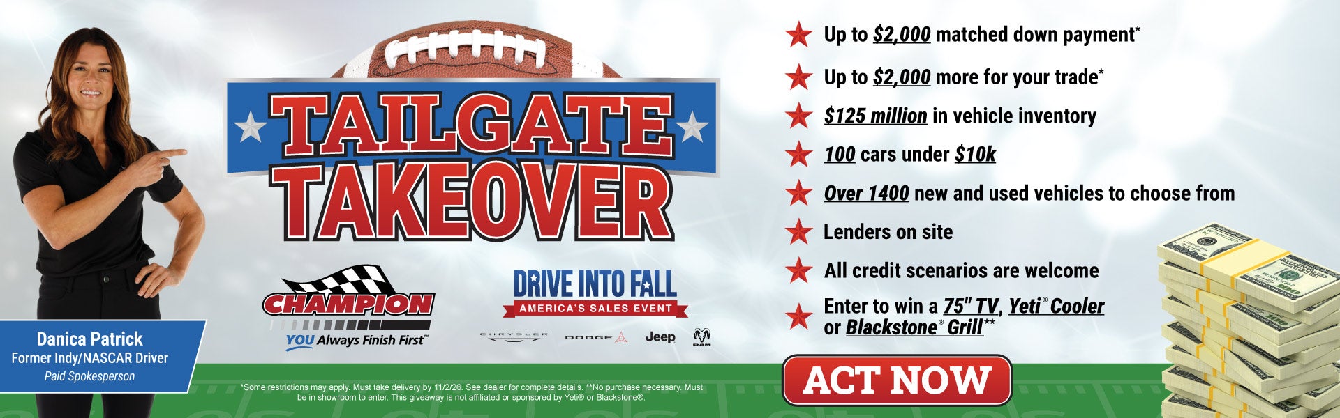 tailgate takeover