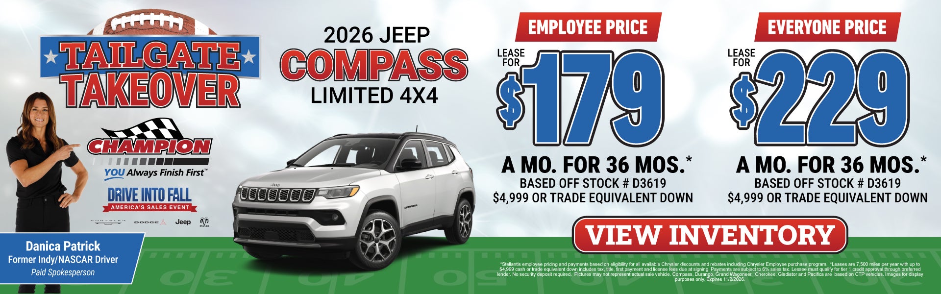 2026 compass lease offer