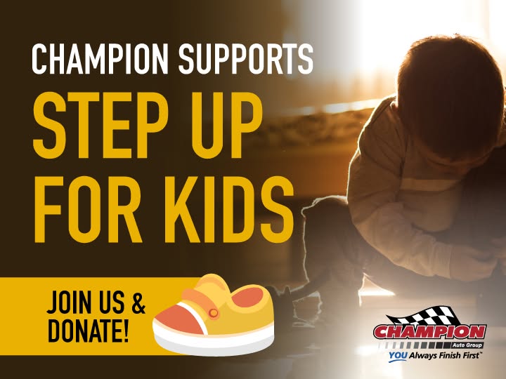 Step Up For Kids Donation Drive