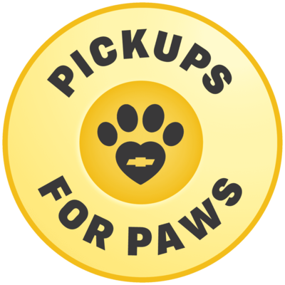 Pickups for Paws campaign logo